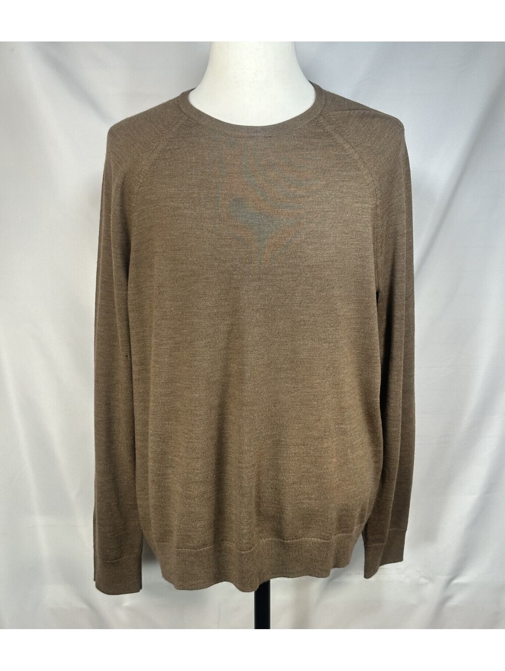 Banana Republic 100% Merino Wool Sweater Brown Mens XL
